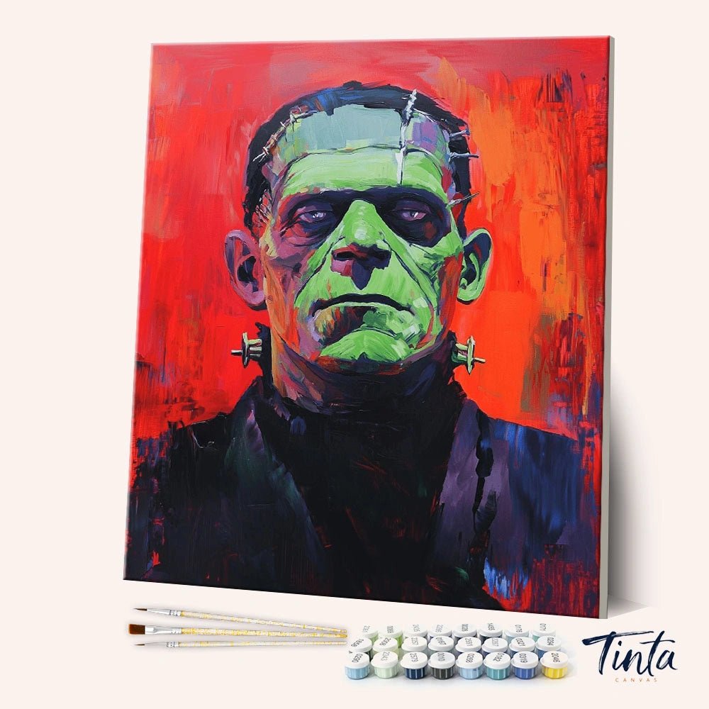 Frankenstein's Monster paint by numbers kit