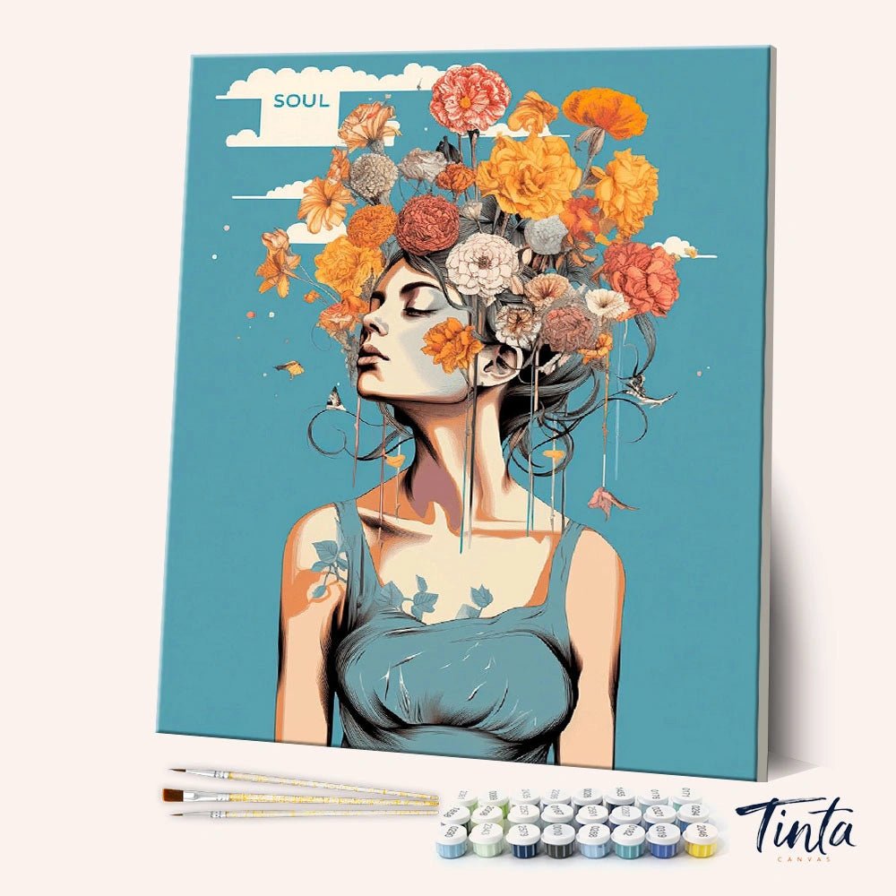 Freedom of the Soul paint by numbers kit