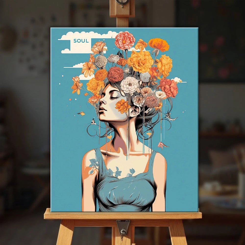 Freedom of the Soul paint by numbers kit