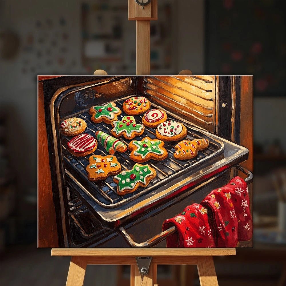 Freshly Baked paint by numbers kit