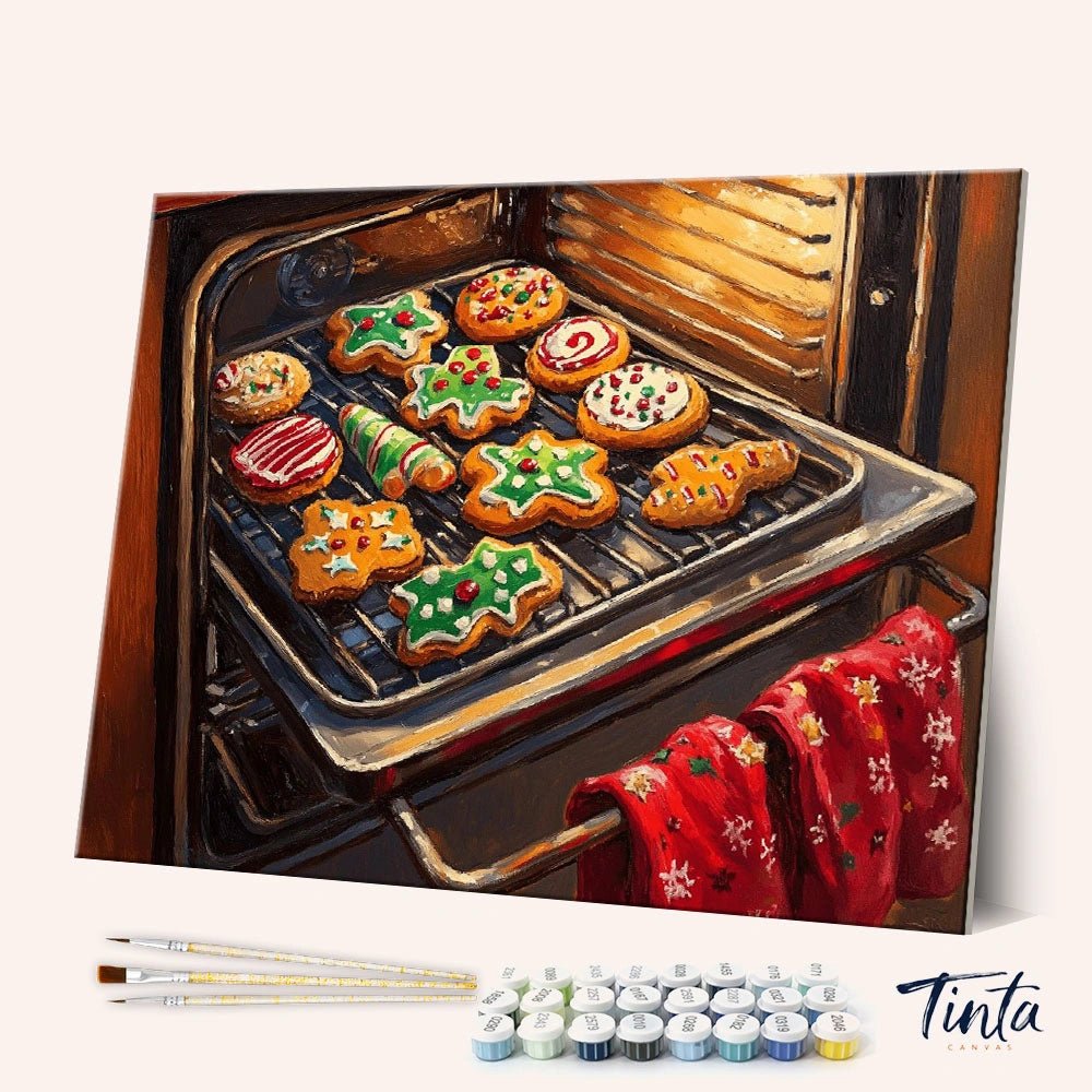 Freshly Baked paint by numbers kit