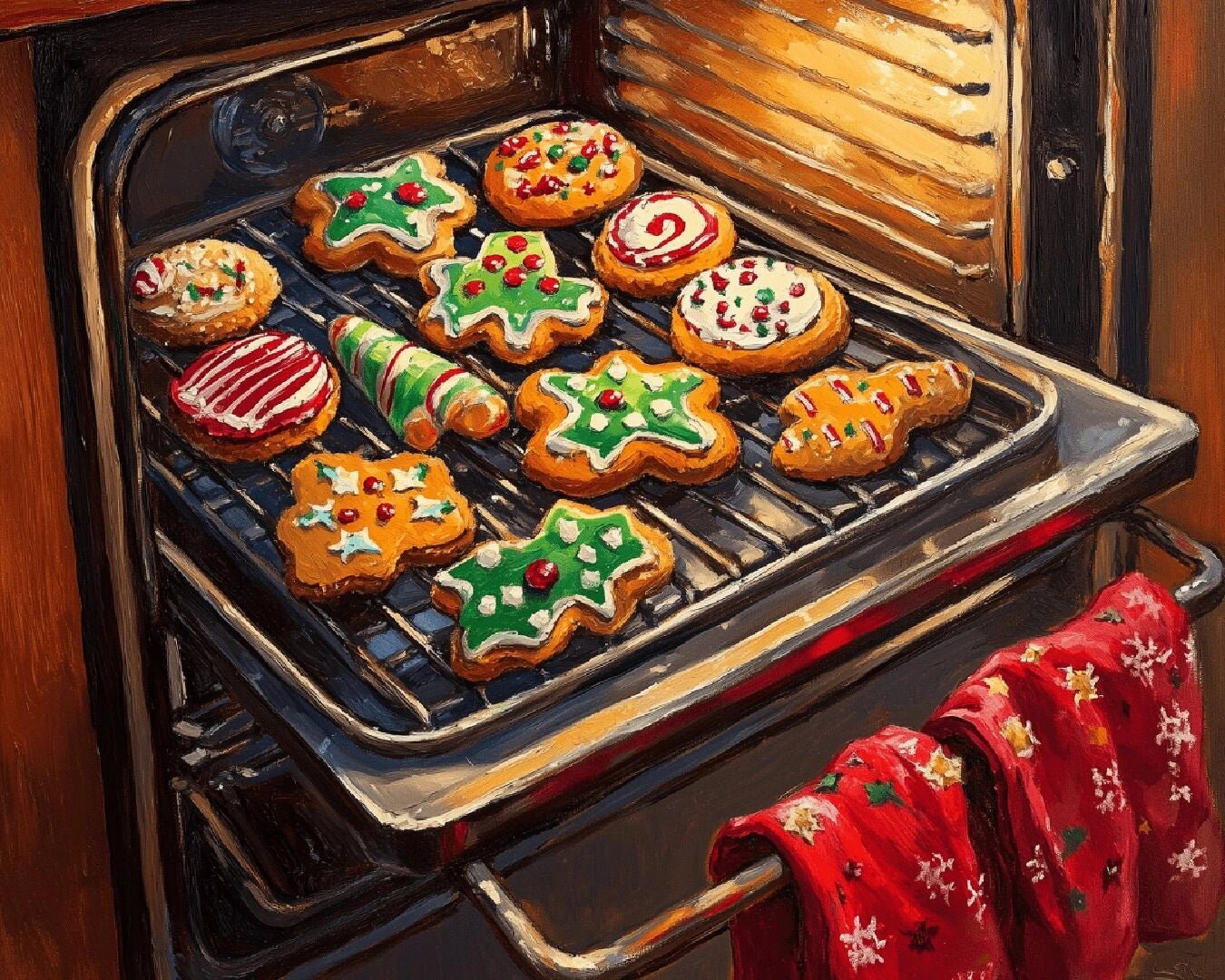 Freshly Baked paint by numbers kit