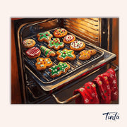 Freshly Baked paint by numbers kit