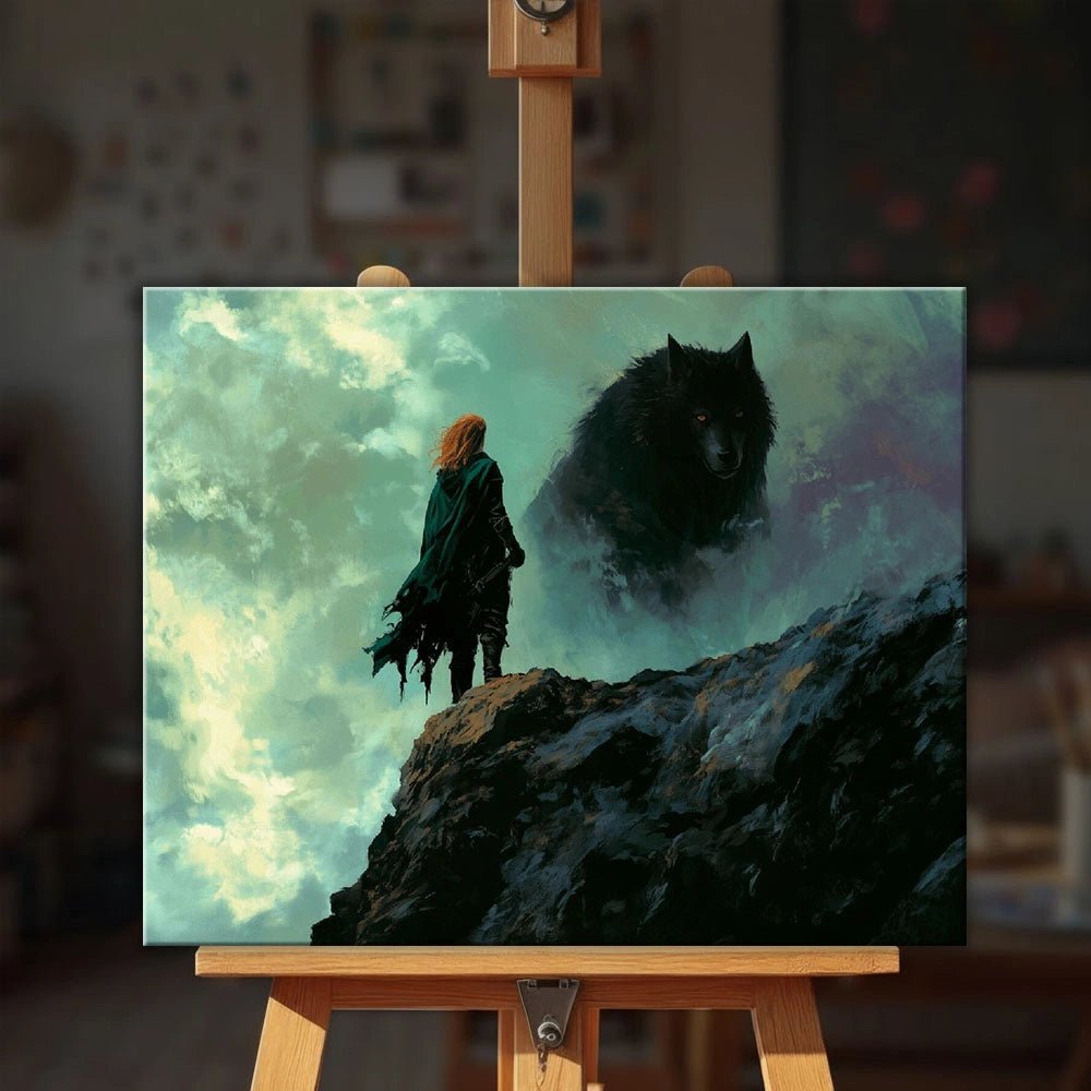 God of Mischief paint by numbers kit