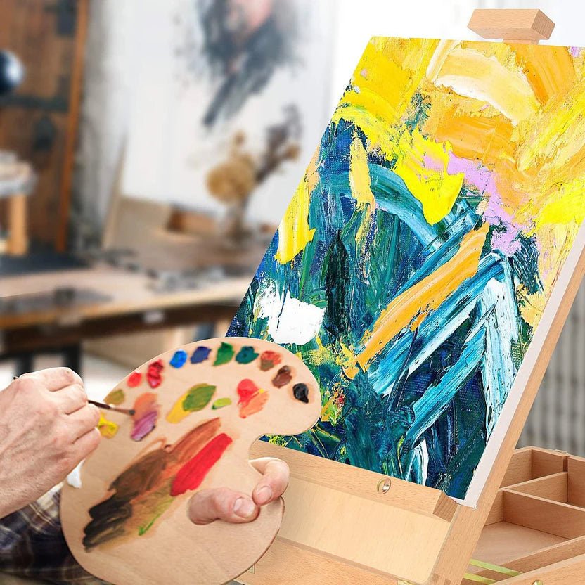 Portable Table Easel paint by numbers kit