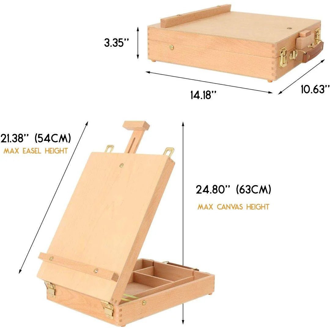 Portable Table Easel paint by numbers kit