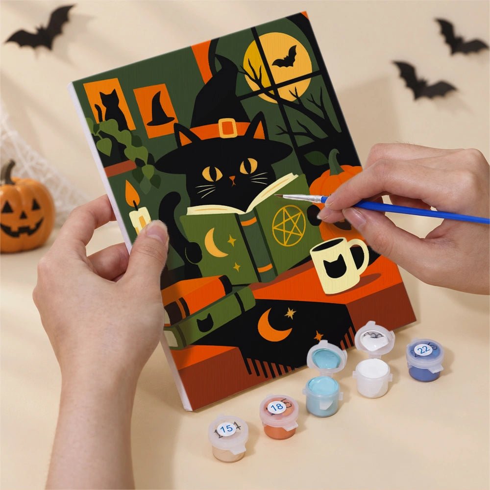 Spells & Storytime - Mini Paint by Numbers (6 Pieces) paint by numbers kit