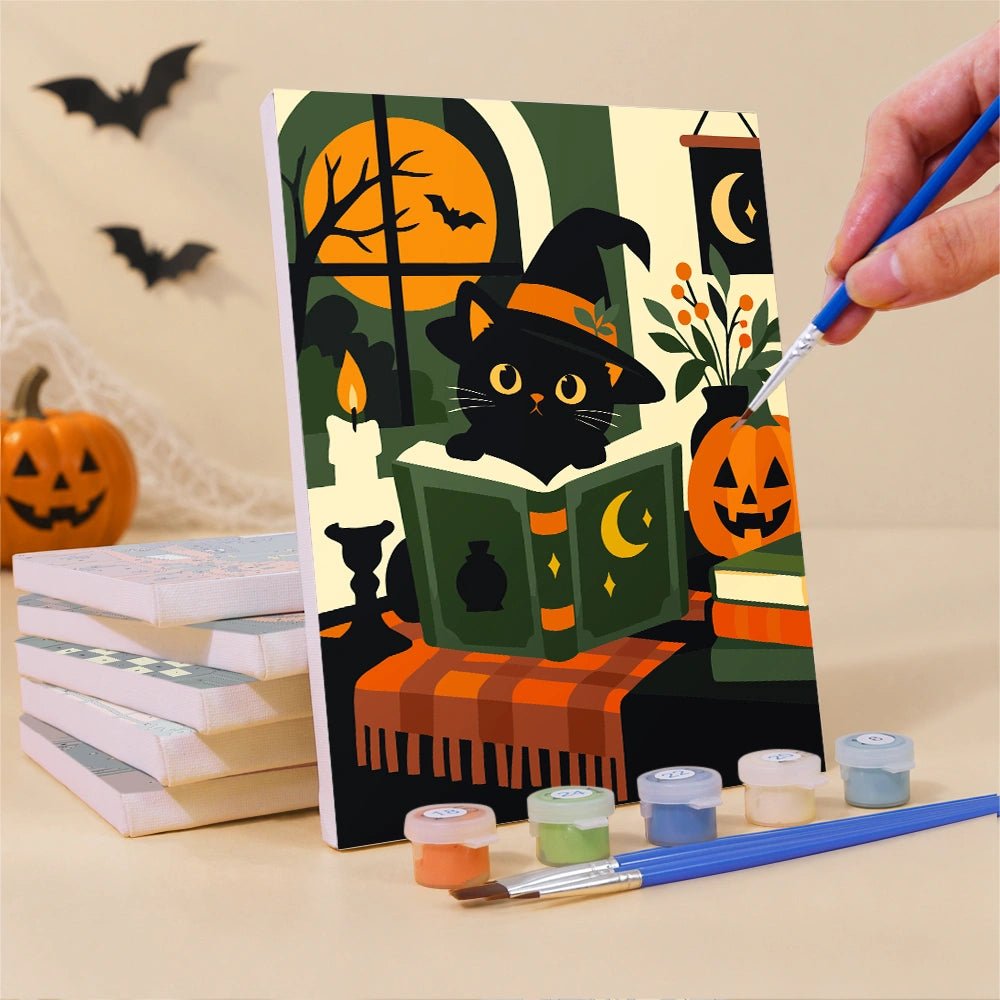 Spells & Storytime - Mini Paint by Numbers (6 Pieces) paint by numbers kit