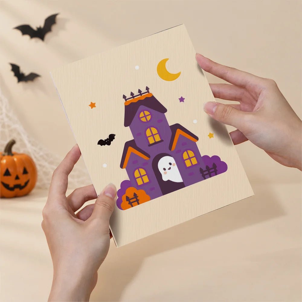 Trick or Treat Pals - Mini Paint by Numbers (6 Pieces) paint by numbers kit