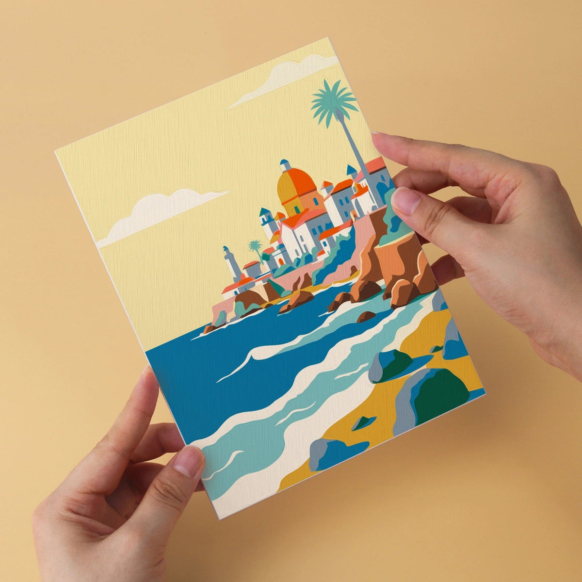 Wanderlust Views - Mini Paint by Numbers (6 Pieces) paint by numbers kit
