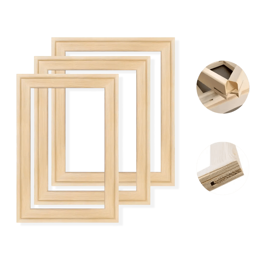 Wooden Frame DIY paint by numbers kit